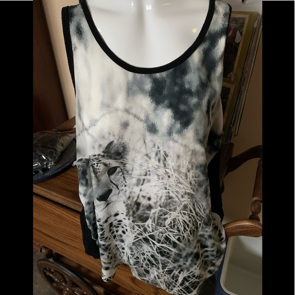 Animal print tank top - Picture 2 of 5